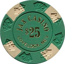 Jax Casino, Lovelock $25, Casino Chip MINT picture
