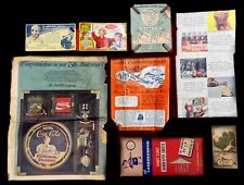Lot of Various Old Vintage Antique Advertisements picture
