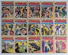 The Phantom 1967 UK Complete Set of 15 Phantom Covers TV Tornado Comic Magazines picture