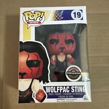 Funko POP WWE Wolfpack Sting GameStop Exc #19 W/ Protector picture
