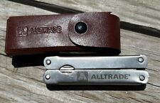 Vintage Alltrade Stainless Steel Multi-Tool + Original Holster picture