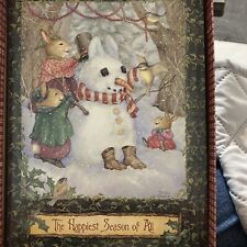 Vintage Holy Pond Hill Susan Wheeler Christmas Cards 12 Cards /Envelopes Rare 8” picture