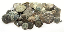 HUGE Dug Spanish Florida military colonial button lot #2 READ picture