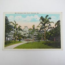 Postcard Coronado Hotel Court California Antique 1924 RARE picture