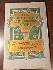 ANTIQUE The Home of Lithographic Stone / Ault & Wiborg Co. Cincinnati, OH / 1901 picture