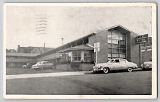 Ranch House Motel Birmingham AL Postcard Chrome Postcard 1953 Old Autos Roadside picture