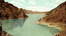 c1920 Shoshone Reservoir Cody Road to Yellowstone Park Wyoming Vintage Postcard  picture