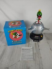 Vtg 1993 Looney Tunes Marvin the Martian Talking Pop-Up Alarm Clock *Brand New* picture