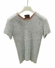Aluminium Butted Chainmail Shirt With Copper Neck Trim Design Medieval Chainmail picture
