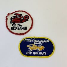 VTG Boy Scout Jamboree Patches The Red Baron/Johnny Lightning Hip Holiday 1973 picture