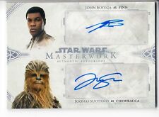 2018 Topps Star Wars Masterwork Autograph, Medallian, Stamp Cards You Pick picture