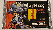 1993 SkyBox MARVEL UNIVERSE SERIES 4 one  (1)   UNOPENED CARD PACK Sealed picture