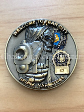 A1 NYPD BRONX NARCOTICS Welcome to Fear City POLICE CHALLENGE COIN picture