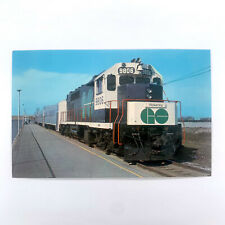 Postcard Railroad Train Government Ontario GO 9806 Canadian National 1970s picture