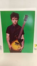 GREEN DAY - BILLY JOE ARMSTRONG  PHOTO GUITAR WORLD - 10X8 - PRINT AD t3 picture