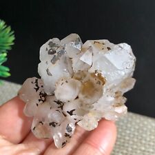 112g Natural White Quartz Crystal Cluster Point Mineral Specimen b2223 picture