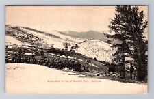 Marshall Pass CO-Colorado, Snow Shed On Top, Antique, Vintage Postcard picture