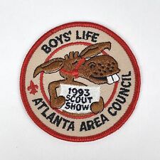 VTG Boy Scouts BSA Atlanta Area Council 1993 Scout Show Boys' Life Patch picture