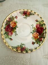 Vintage Saucer Royal Albert 1962 Bone China England Old Country Roses picture