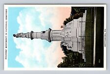 Gettysburg PA-Pennsylvania, Soldiers Monument In Cemetery, Vintage Postcard picture