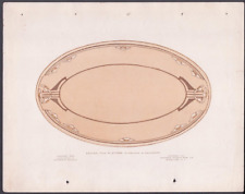 January 1916 Keramic Studio Design  for Platter Florence R.Weisskopf Illustrat picture