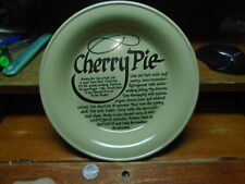 VINTAGE PEARSON'S OF CHESTERFIELD STONEWEAR CHERRY PIE RECIPE BOWL ENGLAND picture