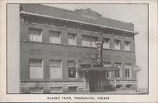 Postcard Kendall Hotel Kendallville IN  picture
