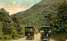 Vintage Postcard Balloon Route Trolley Trip Trackless Trollies Laurel Canyon Ca picture