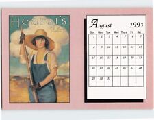 Postcard Hearst's, August 1993 Limited Edition Calendar Set picture