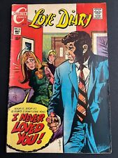 Love Diary 66 VG- -- Jim Aparo Cover, Charlton Romance 1970 picture
