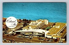 Miami Beach FL-Florida, Aerial The Colonial Inn, Advertisement Vintage Postcard picture