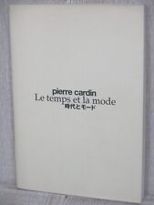 PIERRE CARDIN Le temps et la mode 1950-1990 Art Photo Mid Century Fashion Book C picture