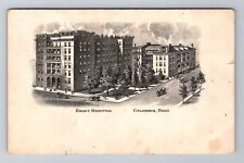 Columbus OH-Ohio, Grant Hospital, Antique, Vintage c1921 Souvenir Postcard picture