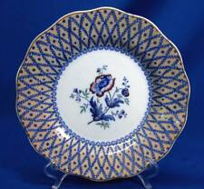 GORGEOUS 1840'S WEDGWOOD STAFFORDSHIRE FLORAL & GEOMETRIC CABINET PLATE picture