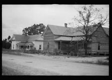 Old house with remodeled house in background, Irwin County, Georgi - Old Photo picture