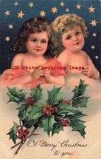 Christmas, PFB No 8060, Two Children, Angels? picture