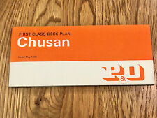 ss Chusan First-Class Deck Plan / P&O picture