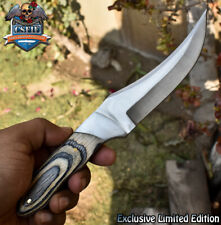 CSFIF Custom Forged Skinner Knife D2 Tool Steel Hard Wood Steel Bolster Outdoor picture