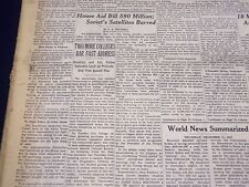 1947 DECEMBER 11 NEW YORK TIMES - FAST BARRED AT COLLEGES - NT 3480 picture
