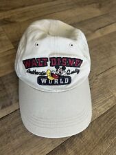 Vintage Walt Disney World Dad Hat Cream Disney World Parks VTG Hat picture
