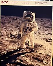 Apollo 11 Red Number Photo Buzz Aldrin on the Moon Visor Shot Neil Armstrong picture
