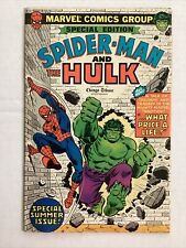 Spider-Man and Hulk Special Edition VF Chicago Tribune - Marvel Comics 1980 picture