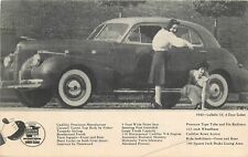 Postcard 1940s Cadillac La Salle automobile Dealer advertising 24-5160 picture
