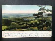 View From Meads Catskill Mountains Antique Vtg Postcard Posted 1912 picture