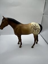 Vintage Breyer Quarter Horse Yearling #103 Matte Bay Appaloosa Dark Variation picture