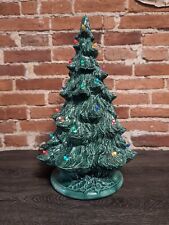 Vintage Nowell Mold Ceramic Lighted Christmas Tree 19
