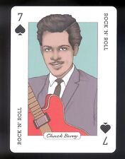 Chuck Berry Music Genius Playing Trading Card 2018 Mint Condition picture