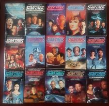 Mixed Assorted Lot of 89 Star Trek The Next Generation TNG and Crossover Books picture