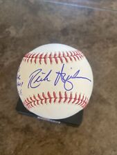 Rick Aguilera Signed Autographed Stat Ball Statball Mets Twins Red Sox Cubs picture
