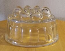 Vintage Depression Glass Jelly Mould, Old Jello Mold, Kitchenalia, Home Decor picture